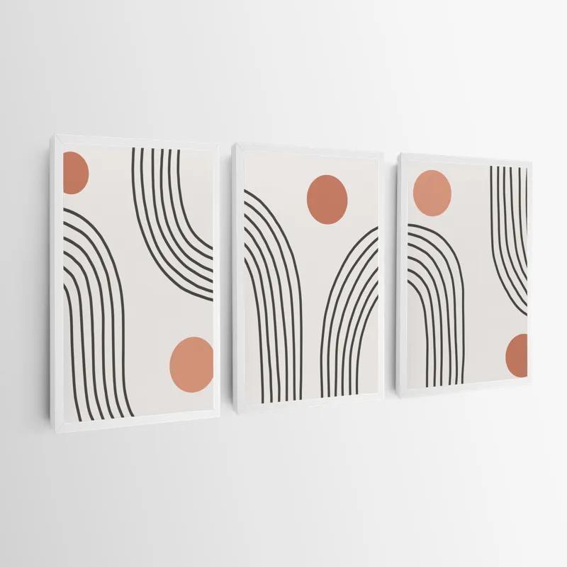 Tablou Multicanvas Moonnd Lines mockup 0