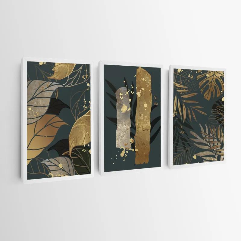 Tablou Multicanvas Tropical Leaves mockup 0
