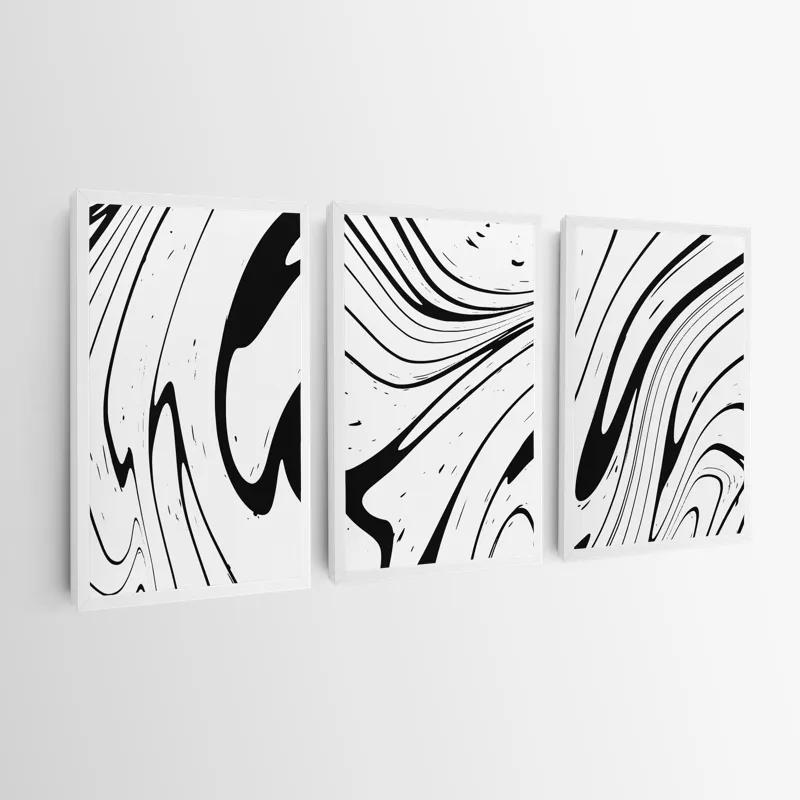 Tablou Multicanvas White Marblert mockup 0