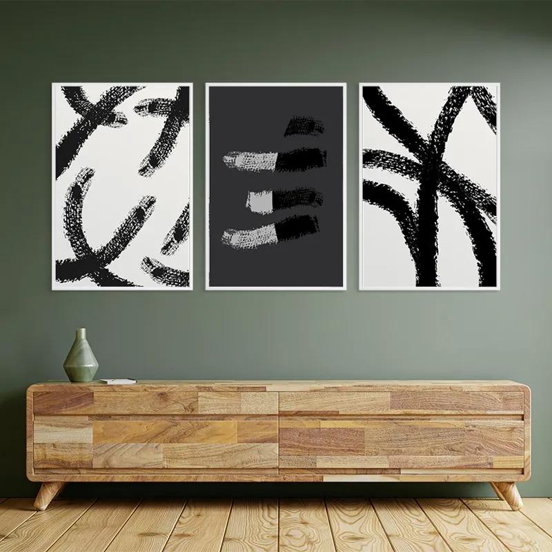 Tablou Multicanvas Grey Shades mockup 2