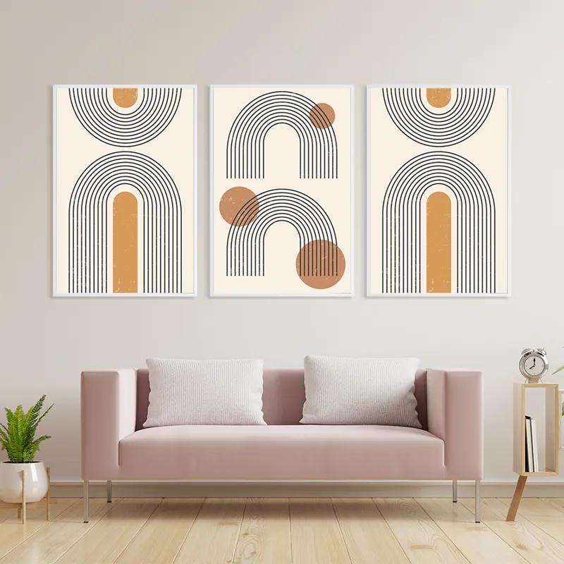 Tablou Multicanvas Arch Poster Set mockup 3