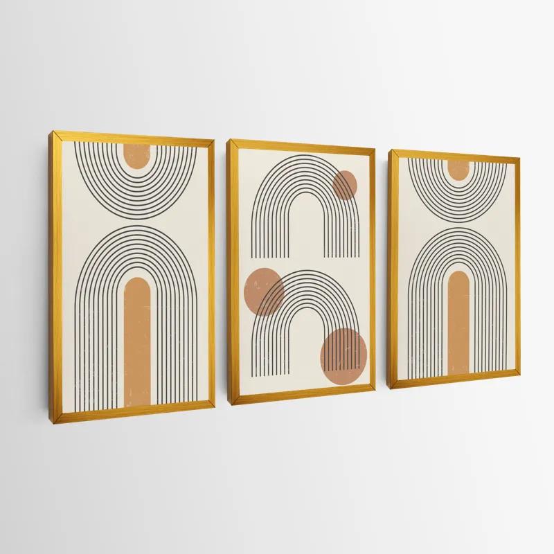 Tablou Multicanvas Arch Poster Set mockup 0