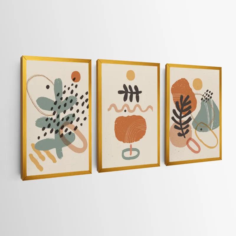 Tablou Multicanvas Cream Orangert mockup 0