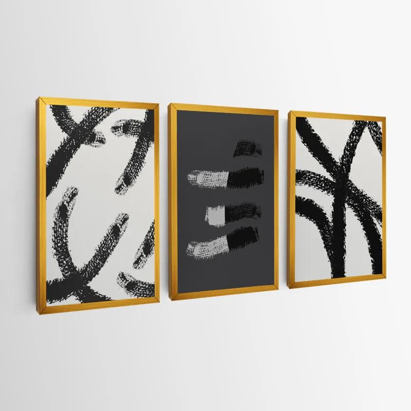 Tablou Multicanvas Grey Shades mockup 0