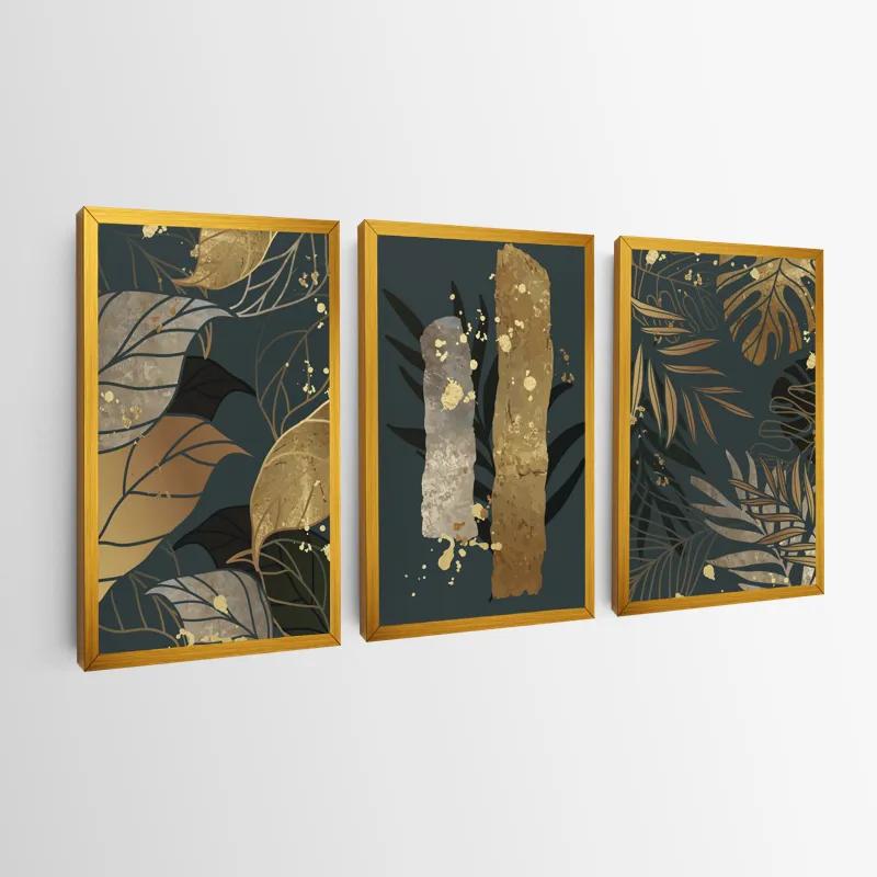 Tablou Multicanvas Tropical Leaves mockup 0