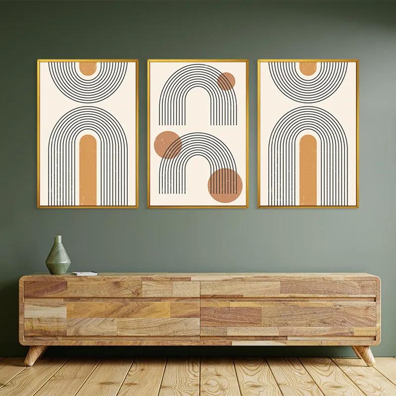 Tablou Multicanvas Arch Poster Set mockup 2