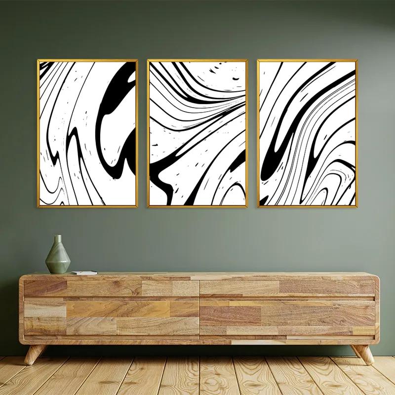 Tablou Multicanvas White Marblert mockup 2