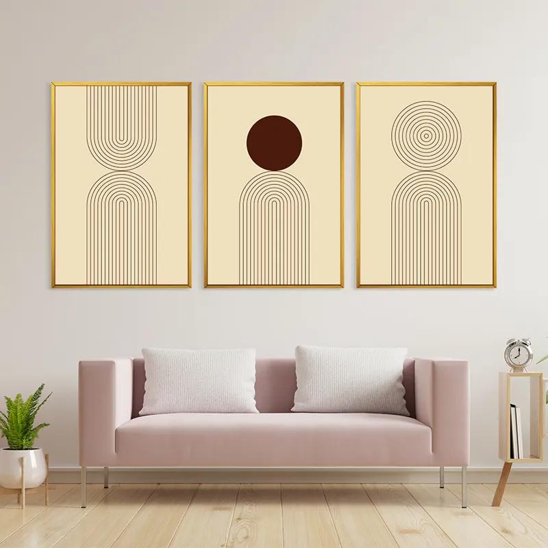 Tablou Multicanvas Cream Set mockup 3