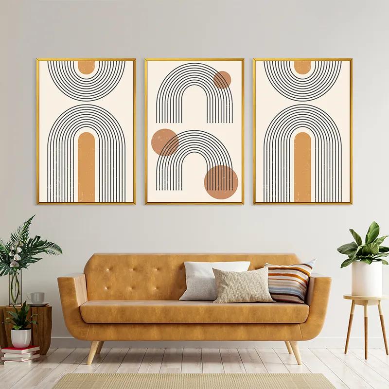 Tablou Multicanvas Arch Poster Set mockup 4