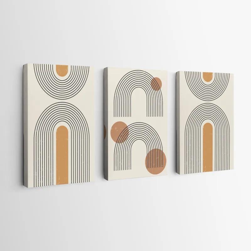 Tablou Multicanvas Arch Poster Set mockup 0