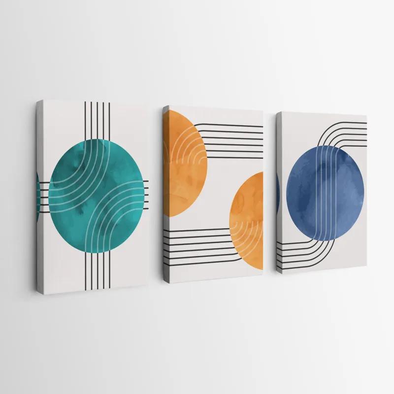 Tablou Multicanvas Colorful Circle mockup 0