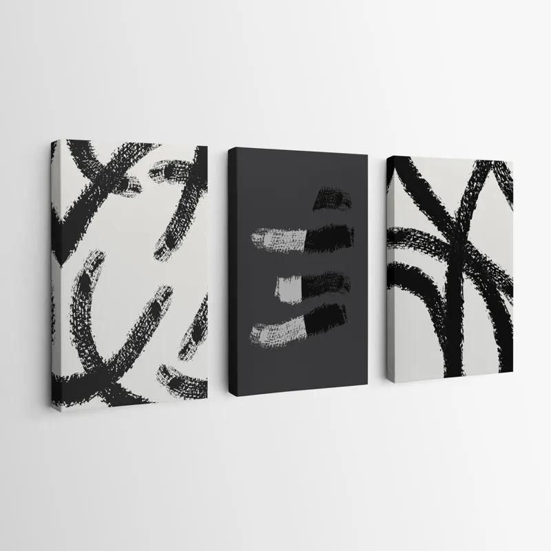 Tablou Multicanvas Grey Shades mockup 0