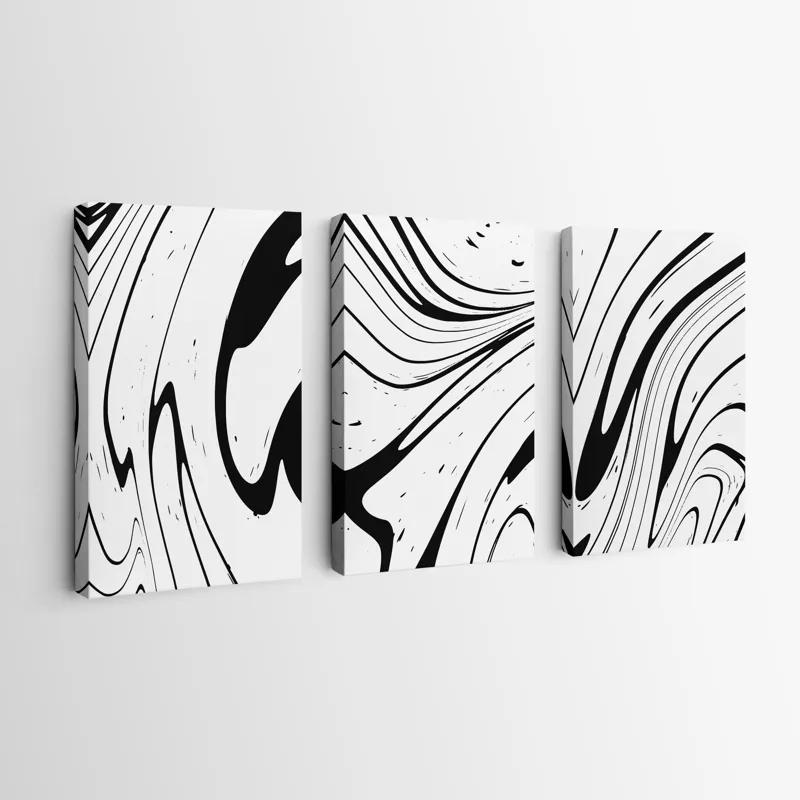 Tablou Multicanvas White Marblert mockup 0