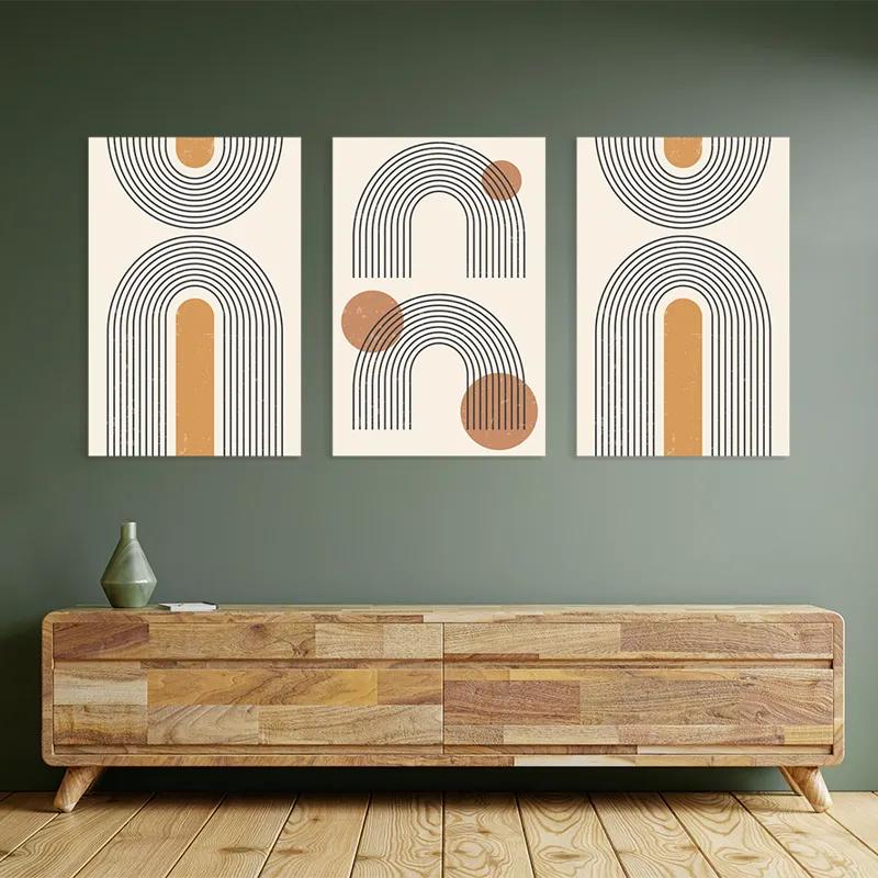 Tablou Multicanvas Arch Poster Set mockup 2