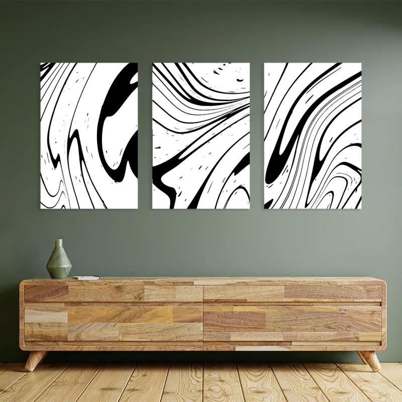 Tablou Multicanvas White Marblert mockup 2