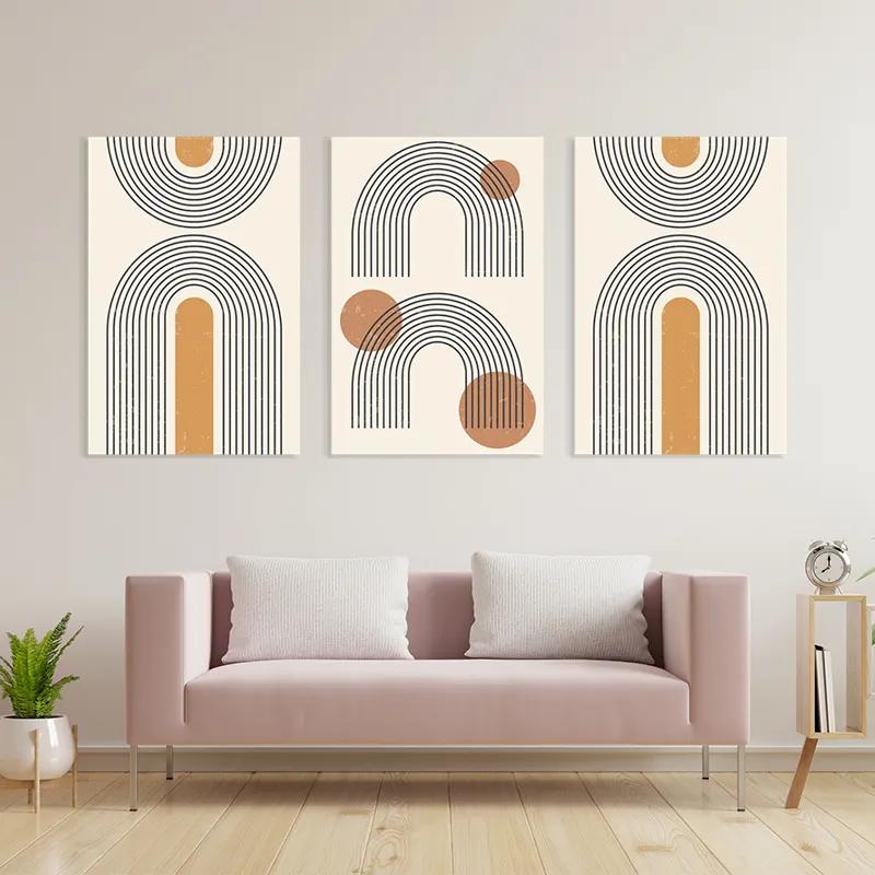 Tablou Multicanvas Arch Poster Set mockup 3