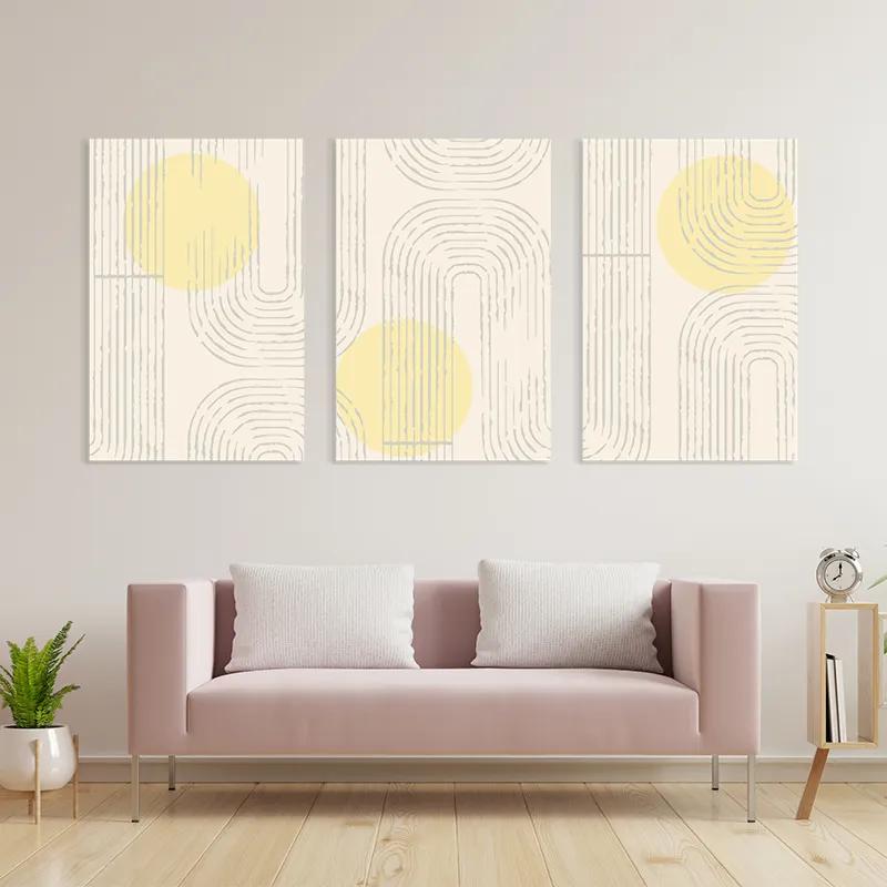 Tablou Multicanvas Boho Home Decor mockup 3