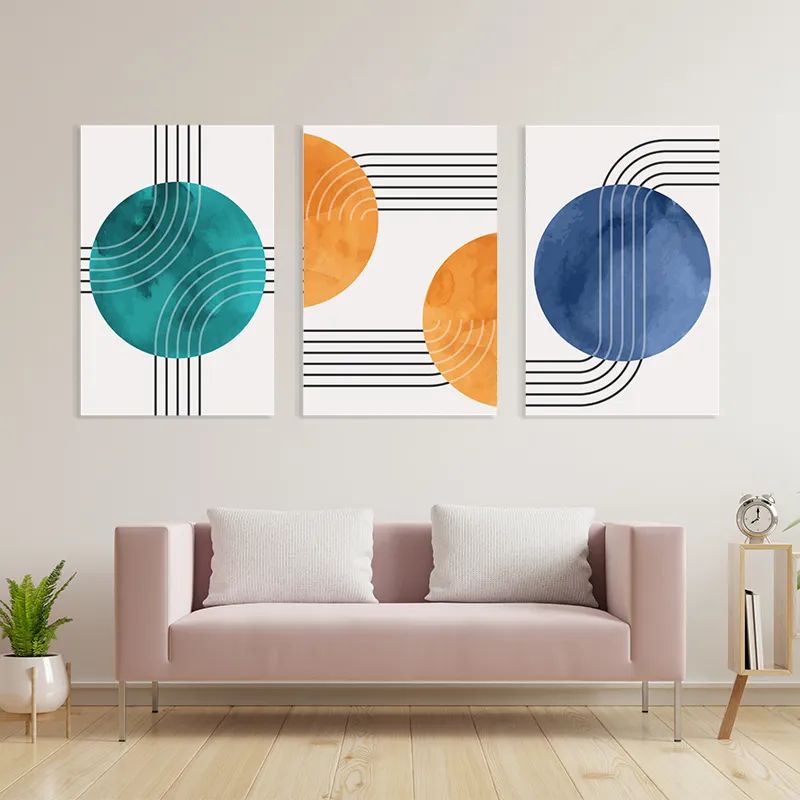 Colorful Circle mockup 3