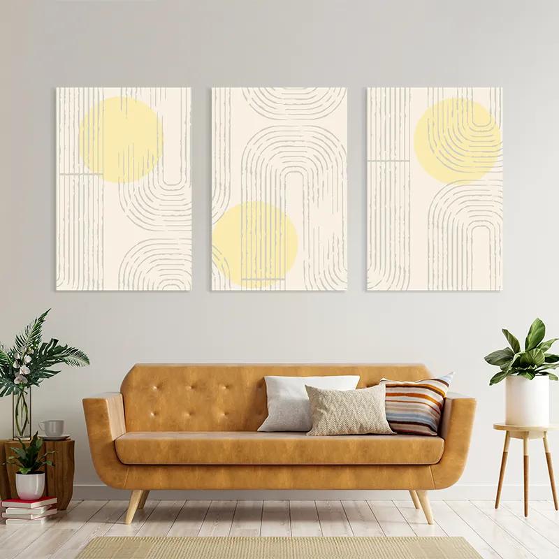 Tablou Multicanvas Boho Home Decor mockup 4