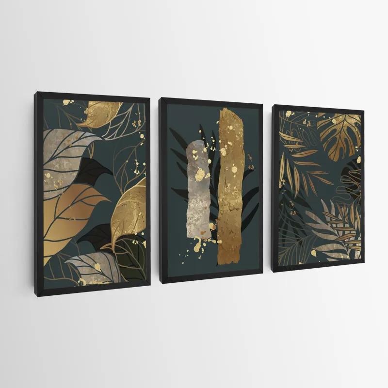 Tablou Multicanvas Tropical Leaves mockup 0