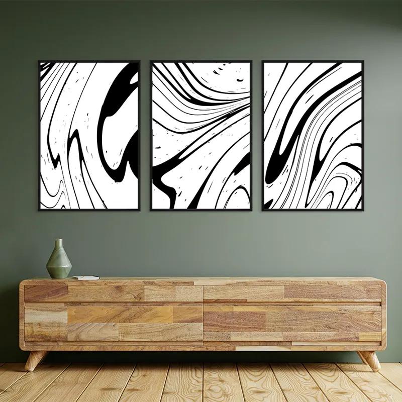 Tablou Multicanvas White Marblert mockup 2