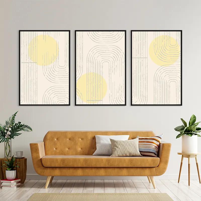 Tablou Multicanvas Boho Home Decor mockup 4