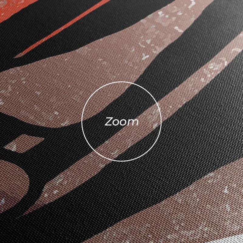 Tablou Multicanvas Pretty Leaf mockup 1