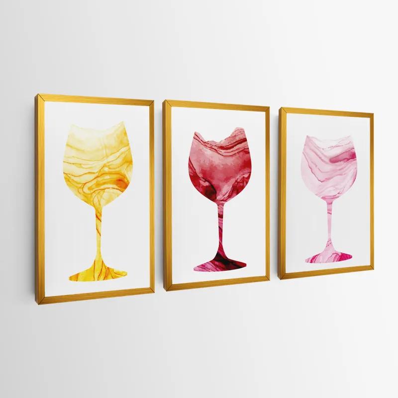 Tablou Multicanvas Drinks mockup 0