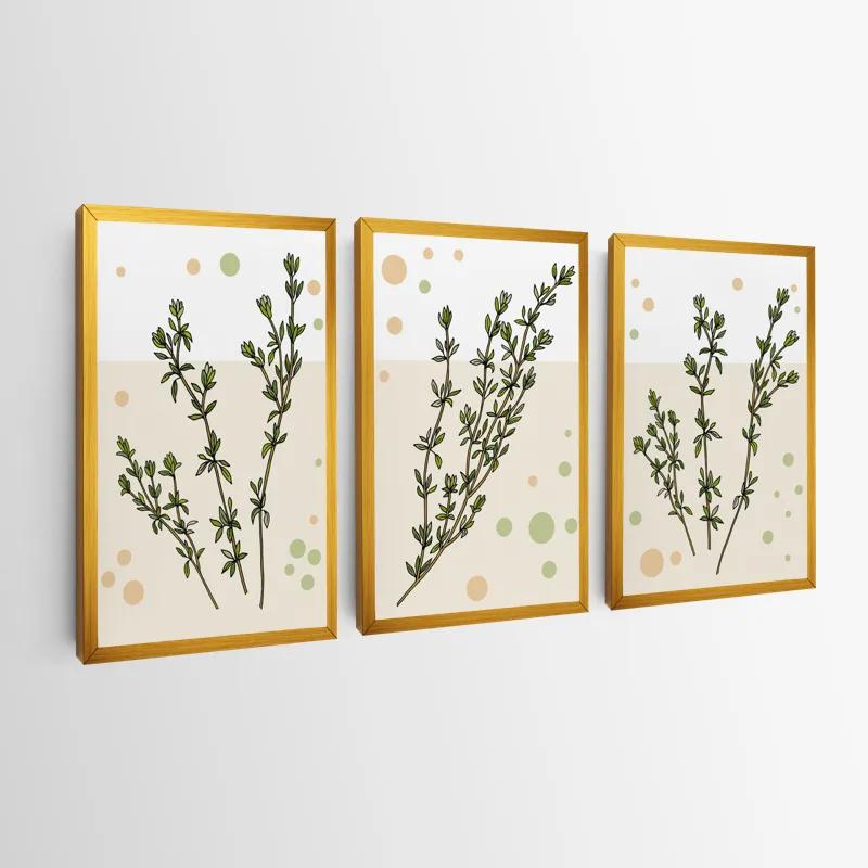 Tablou Multicanvas Fresh Herbs mockup 0