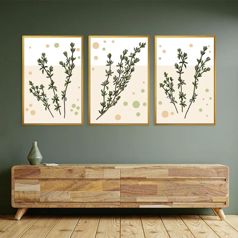 Tablou Multicanvas Fresh Herbs mockup 2