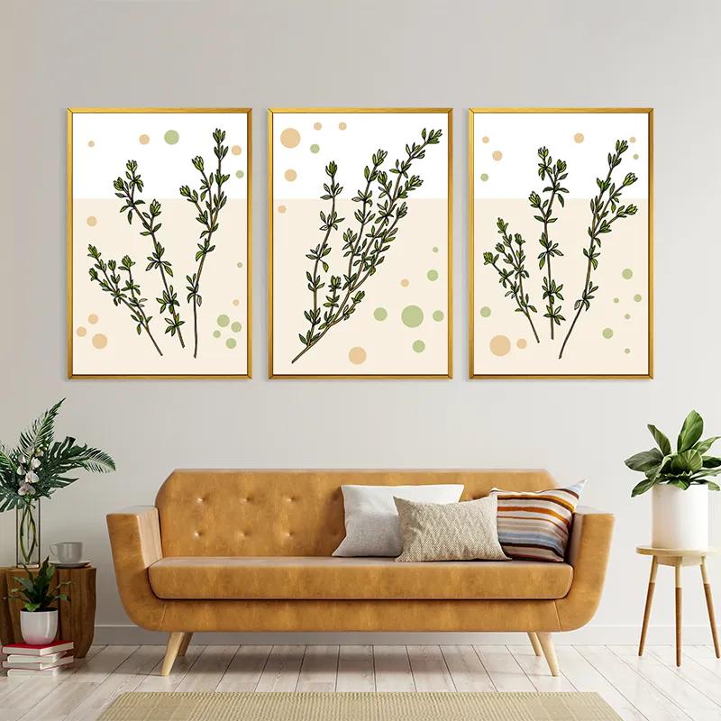 Tablou Multicanvas Fresh Herbs mockup 4