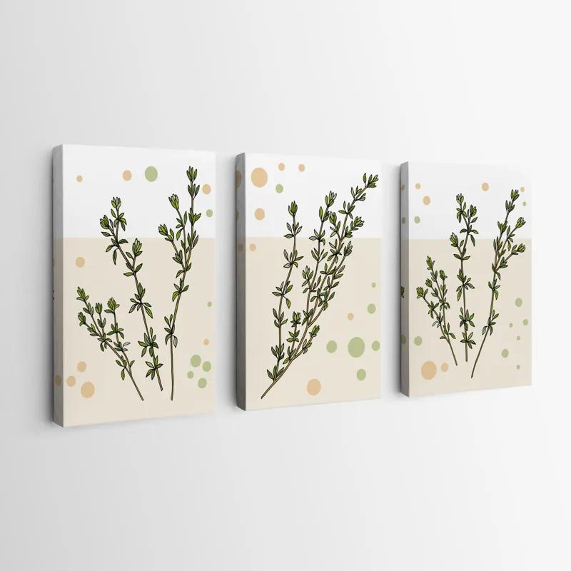 Tablou Multicanvas Fresh Herbs mockup 0