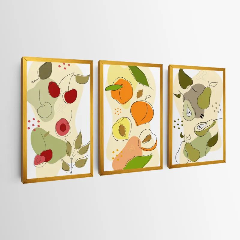 Minimalist Fruits mockup 0