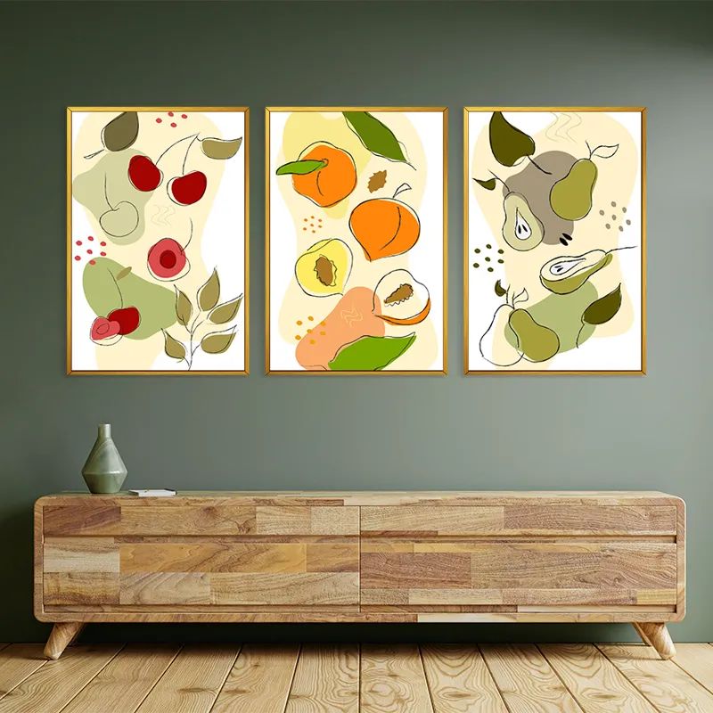 Minimalist Fruits mockup 2