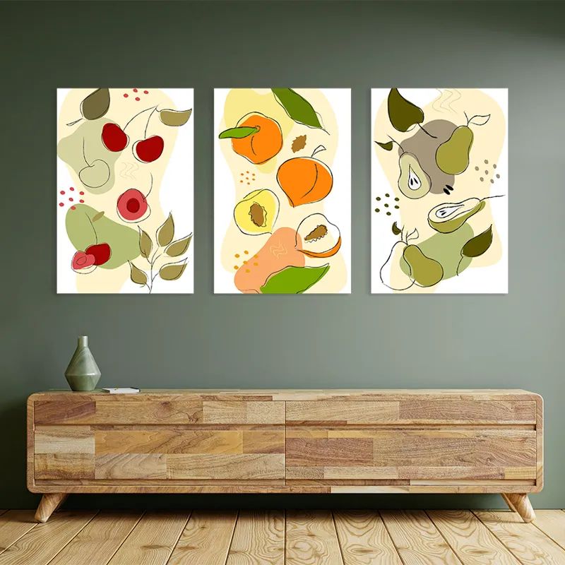 Minimalist Fruits mockup 2