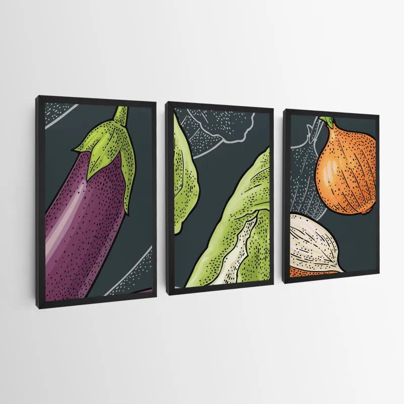 Tablou Multicanvas Vegetablesrt mockup 0