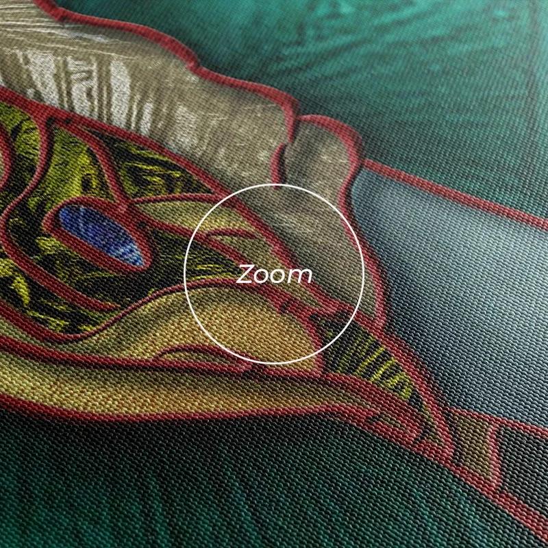 Tablou Multicanvas Bluend Gold Elephant mockup 1