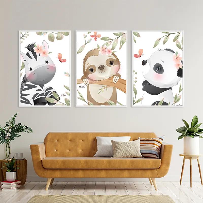 Tablou Multicanvas Cutenimals mockup 4