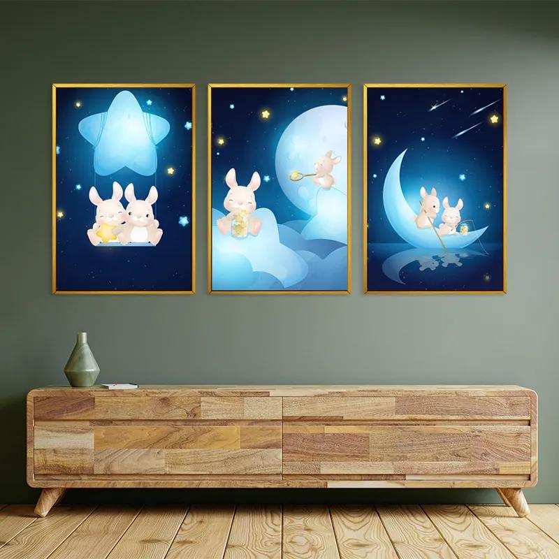 Tablou Multicanvas Star Nightunny mockup 2