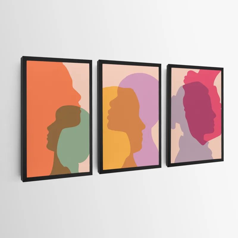 Abstract Shilouette mockup 0