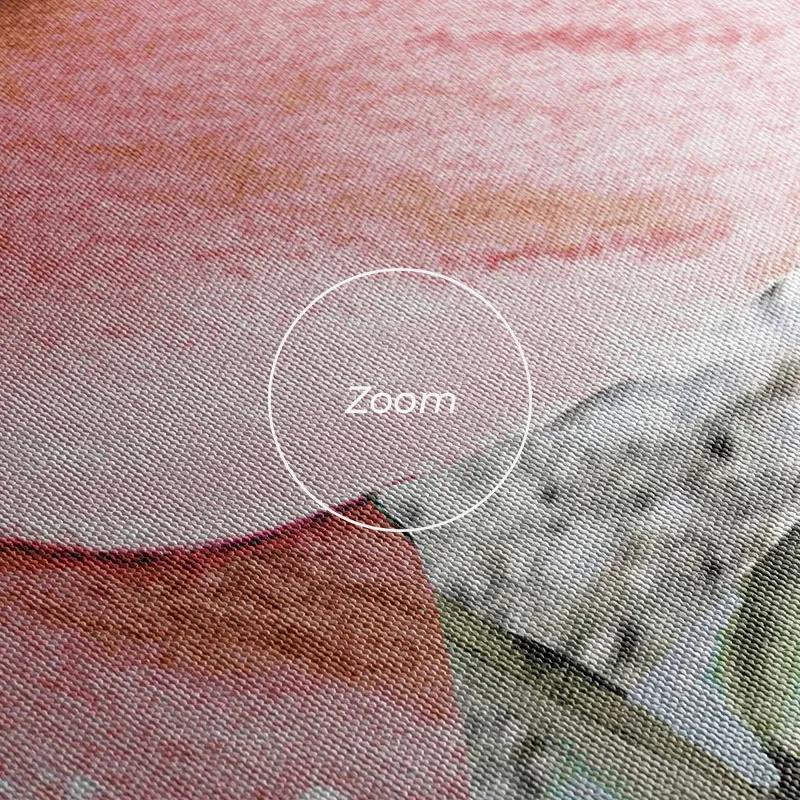 Tablou Multicanvas Bujori Roz mockup 1