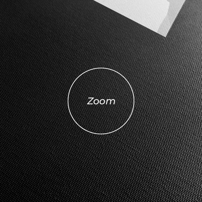 Tablou Multicanvas Zebra Color Set mockup 1