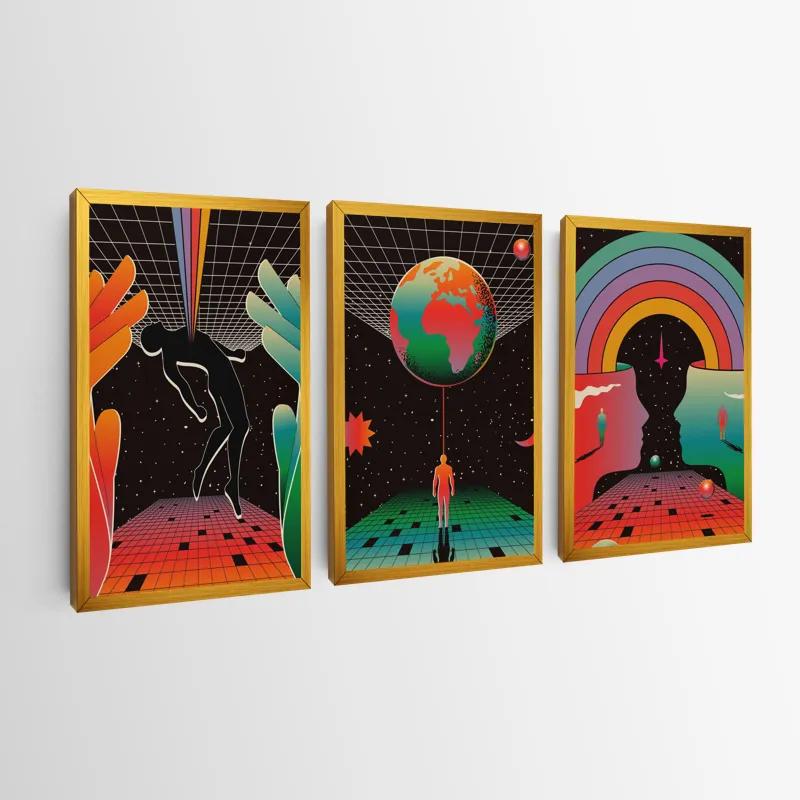 Tablou Multicanvas Cosmos Poster mockup 0