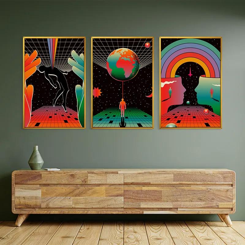 Tablou Multicanvas Cosmos Poster mockup 2