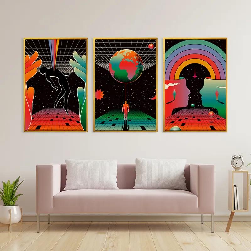 Tablou Multicanvas Cosmos Poster mockup 3