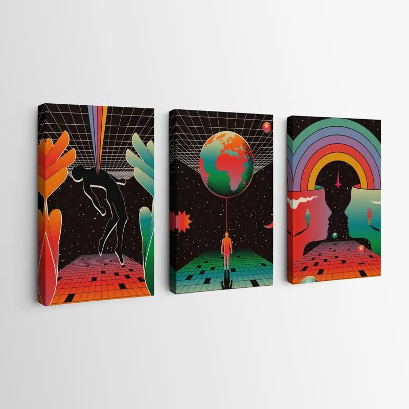 Tablou Multicanvas Cosmos Poster mockup 0