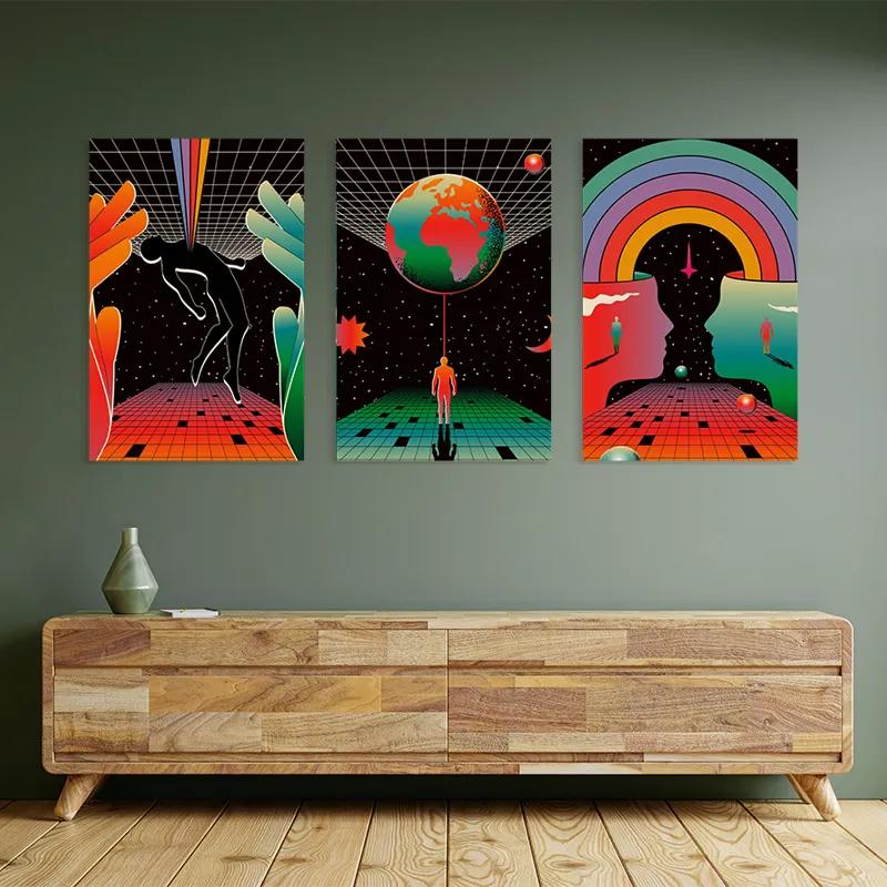 Tablou Multicanvas Cosmos Poster mockup 2