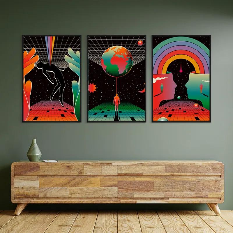 Tablou Multicanvas Cosmos Poster mockup 2