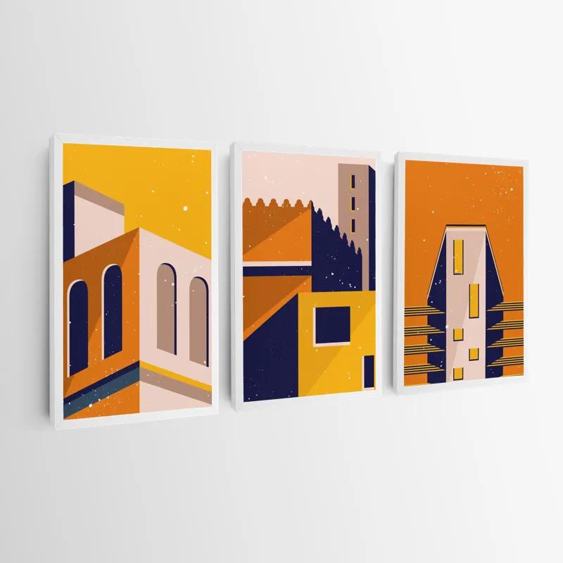 Tablou Multicanvas Sunset Home Set mockup 0