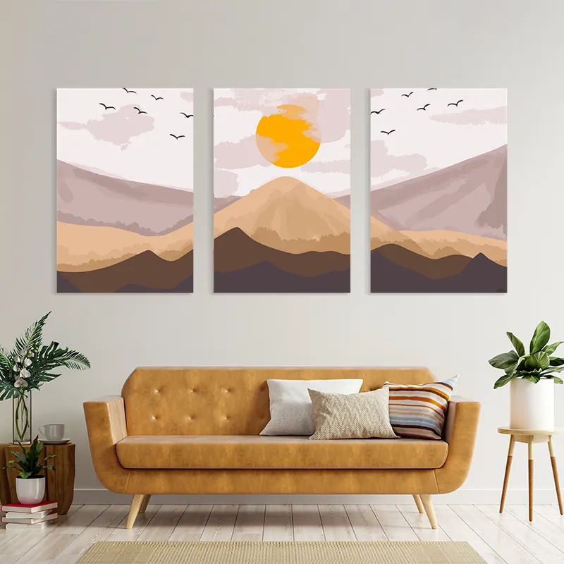 Mountain Sunrise Set mockup 4